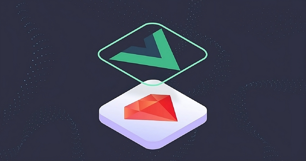 Vue + Ruby banner